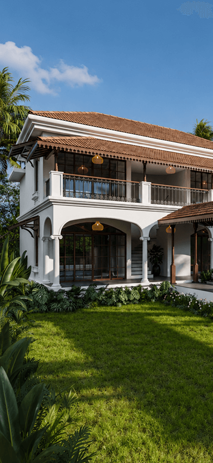 Villa El Salva restored Goan heritage home in Salvador do Mundo