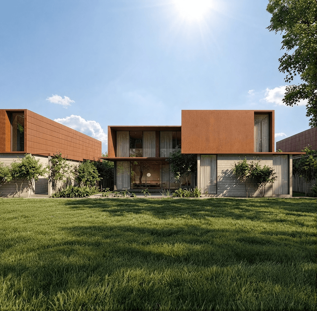Nayan Villas contemporary tropical residences in Majorda, South Goa