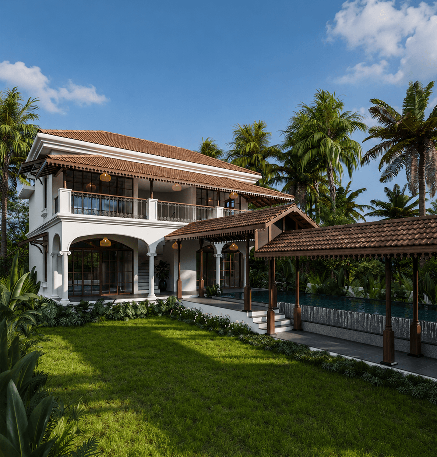 Villa El Salva restored Goan heritage home in Salvador do Mundo