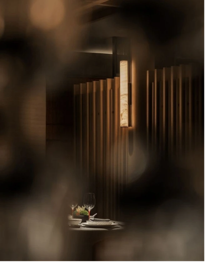 Quiet, refined interior at Vanam Villas