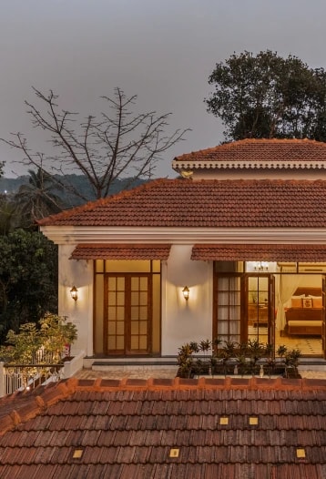 Villa Perola restoration sketches and spatial references