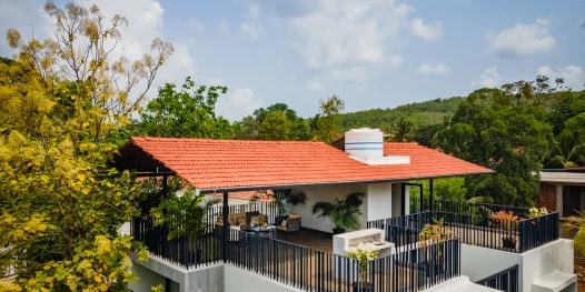 Tropical architecture details informing Zen Villa I